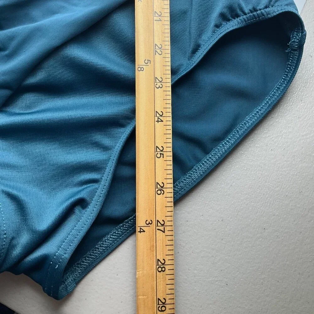 Miraclesuit Large Nova Green Must Have Oceanus One-Piece Swimsuit Draped - Picture 9 of 16